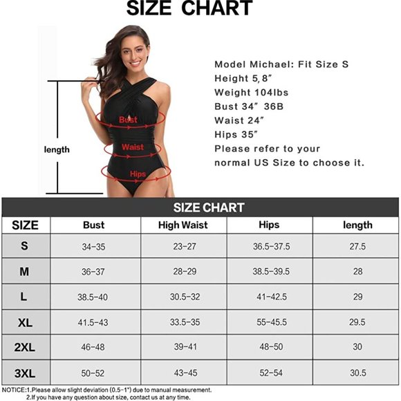 Women's Swimsuits One Piece Backless Swimsuit 2XL - Picture 6 of 8